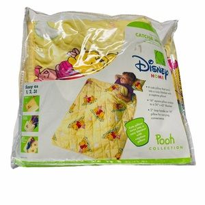 Disney Home Nap Mat Cozy Blanket+Pillow Preschool